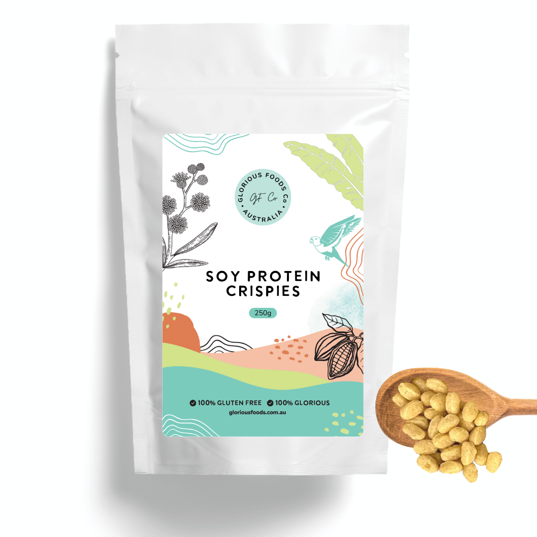 Add some Glorious crunch to your clean treats or cereal, with these delicious high protein, low carb plant-based protein crisps. With a crunchy goodness made from soSoy Protein CrispiesGlorious Foods Co